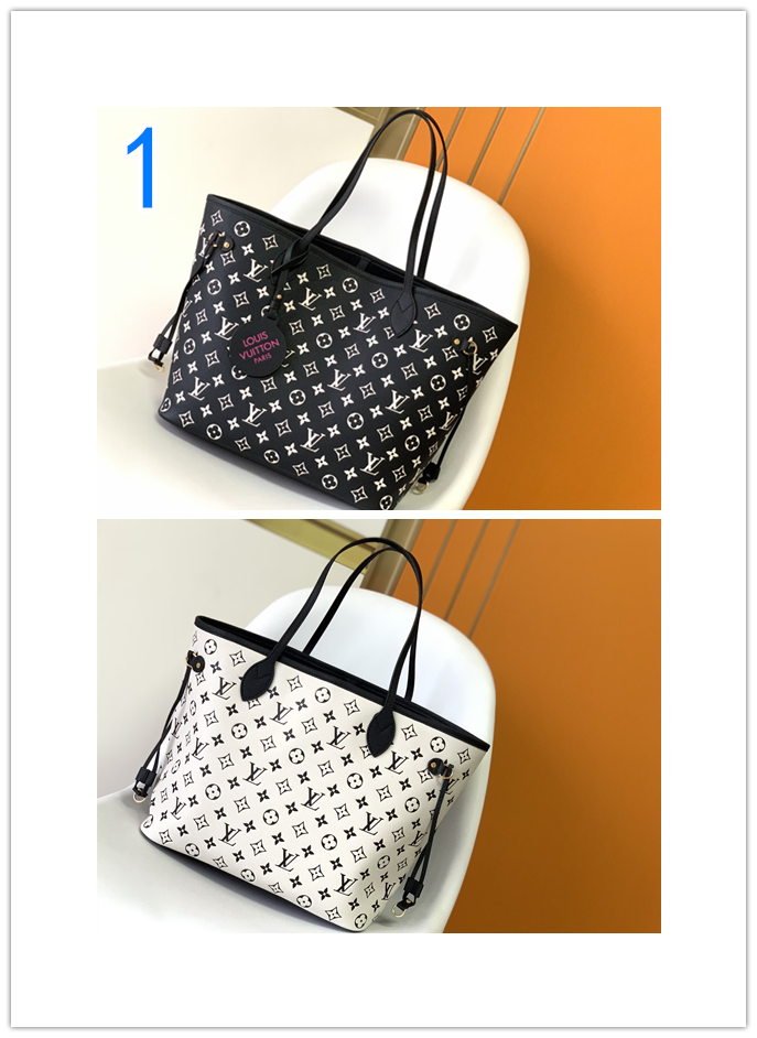 ルイヴィトン　Louis Vuitton　ネヴァーフル MM　モノグラム　ハンドバッグ　ポーチ付き　レディース　トートバッグ　定番人気バッグ　2色選択可能
