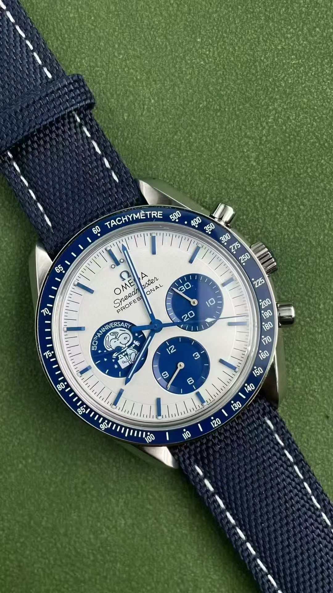 欧米茄 スヌーピー 50周年記念 3861機 2050円 - 画像 8