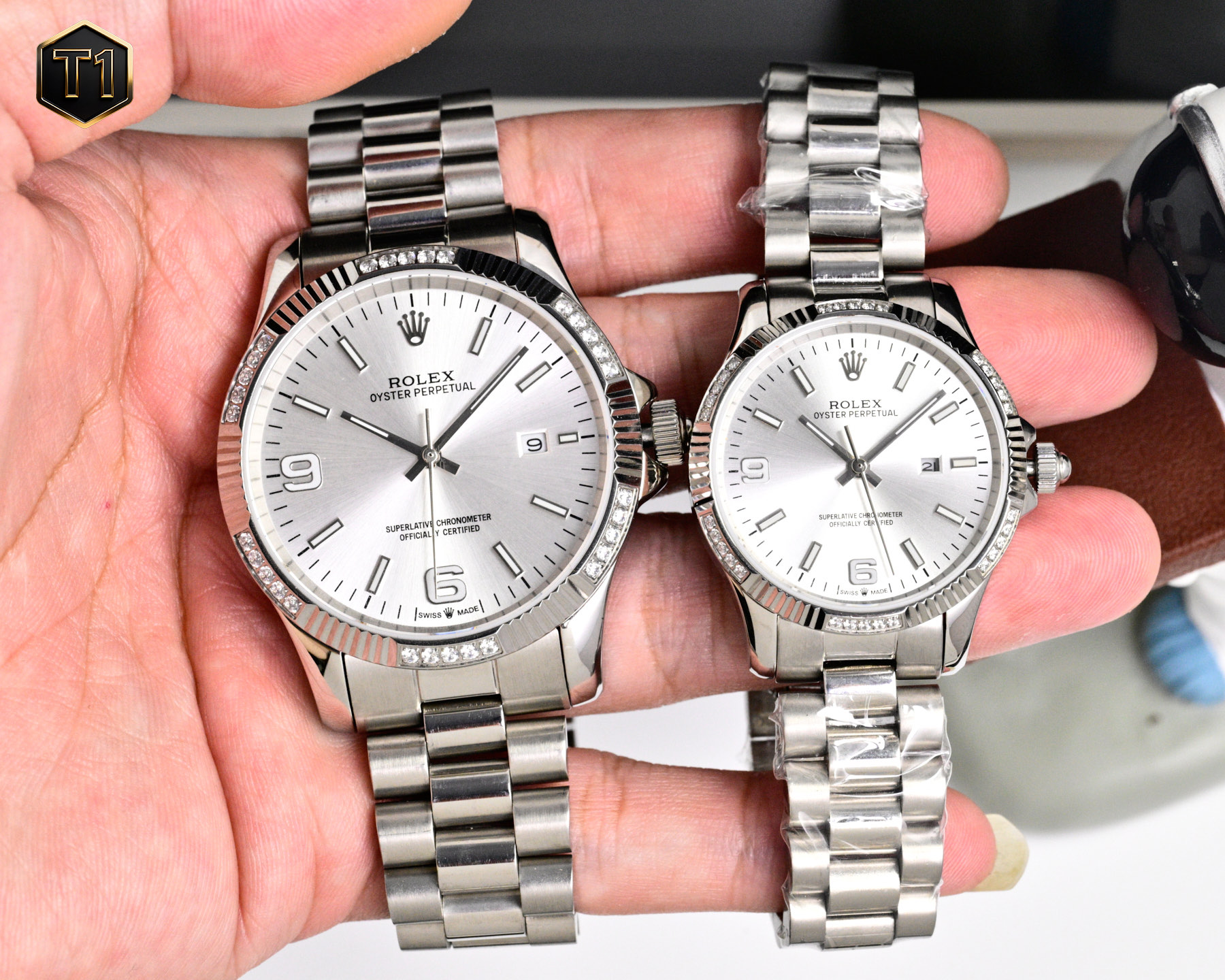 ROLEX ロレックス オイスター パーペチュアル 白850 金900 全2色 - 画像 1
