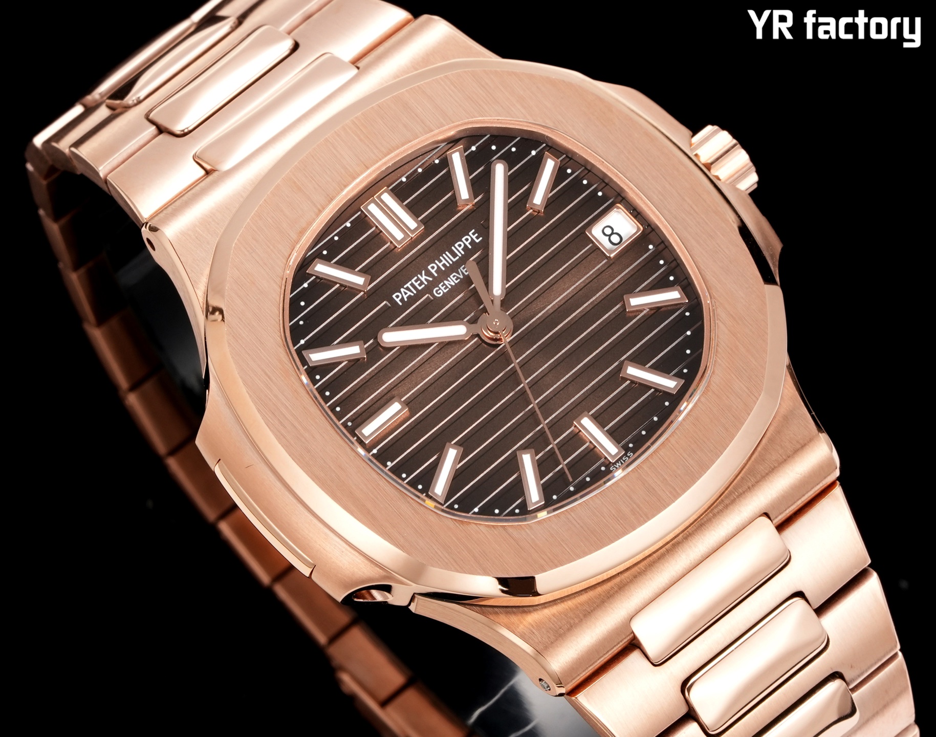 PATEK PHILIPPE パテックフィリップ 机械腕時計 高級感 ローズゴールド 3色展開 - 画像 3