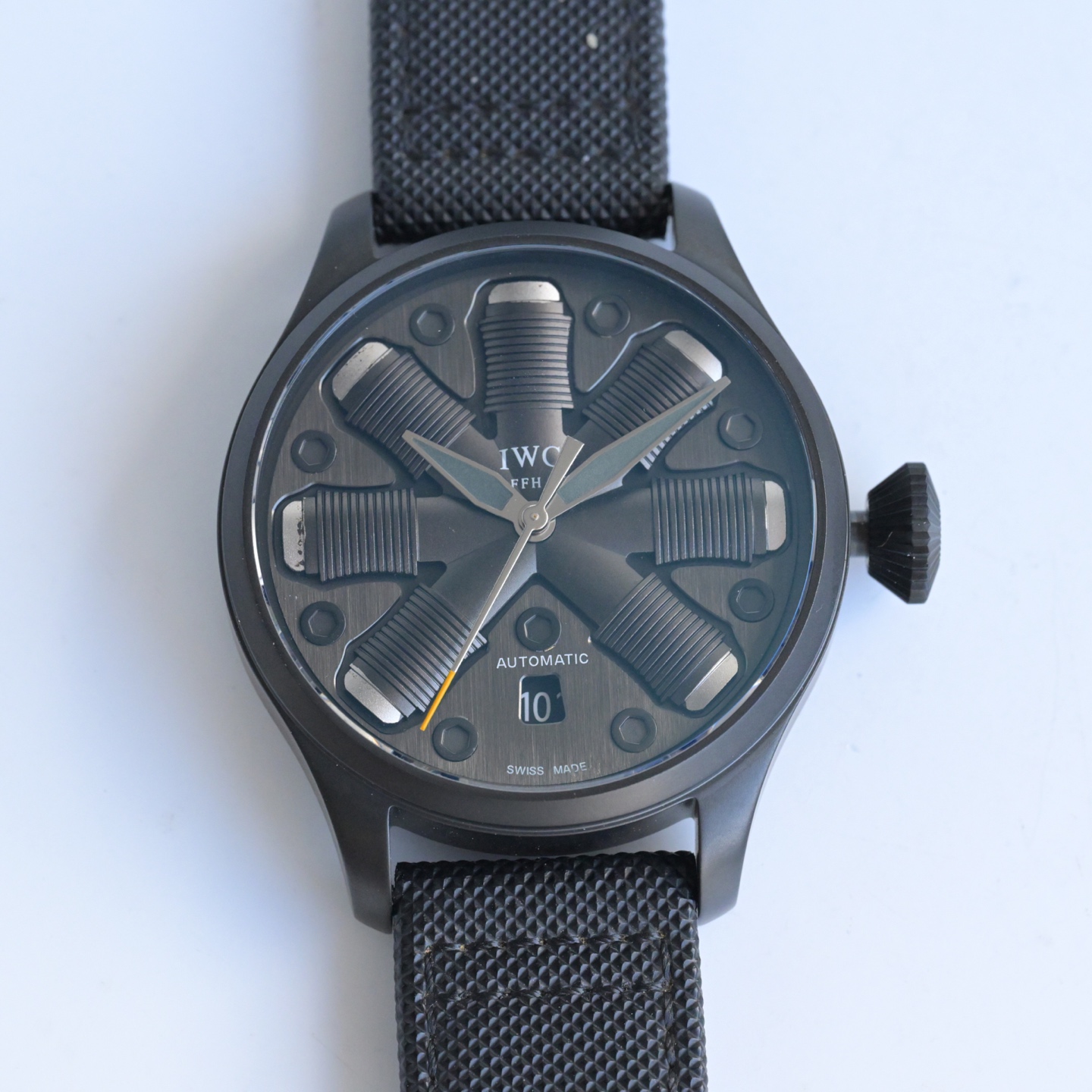 IWC インターナショナル・ウォッチ・カンパニー メンズ腕時計 ブラック - 画像 5