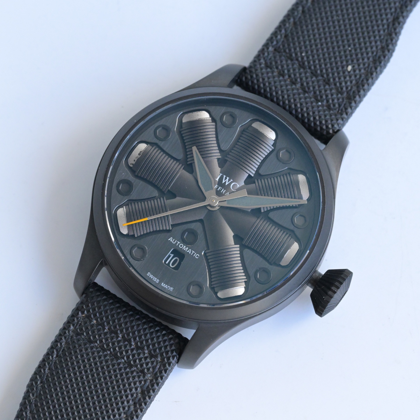 IWC インターナショナル・ウォッチ・カンパニー メンズ腕時計 ブラック - 画像 6