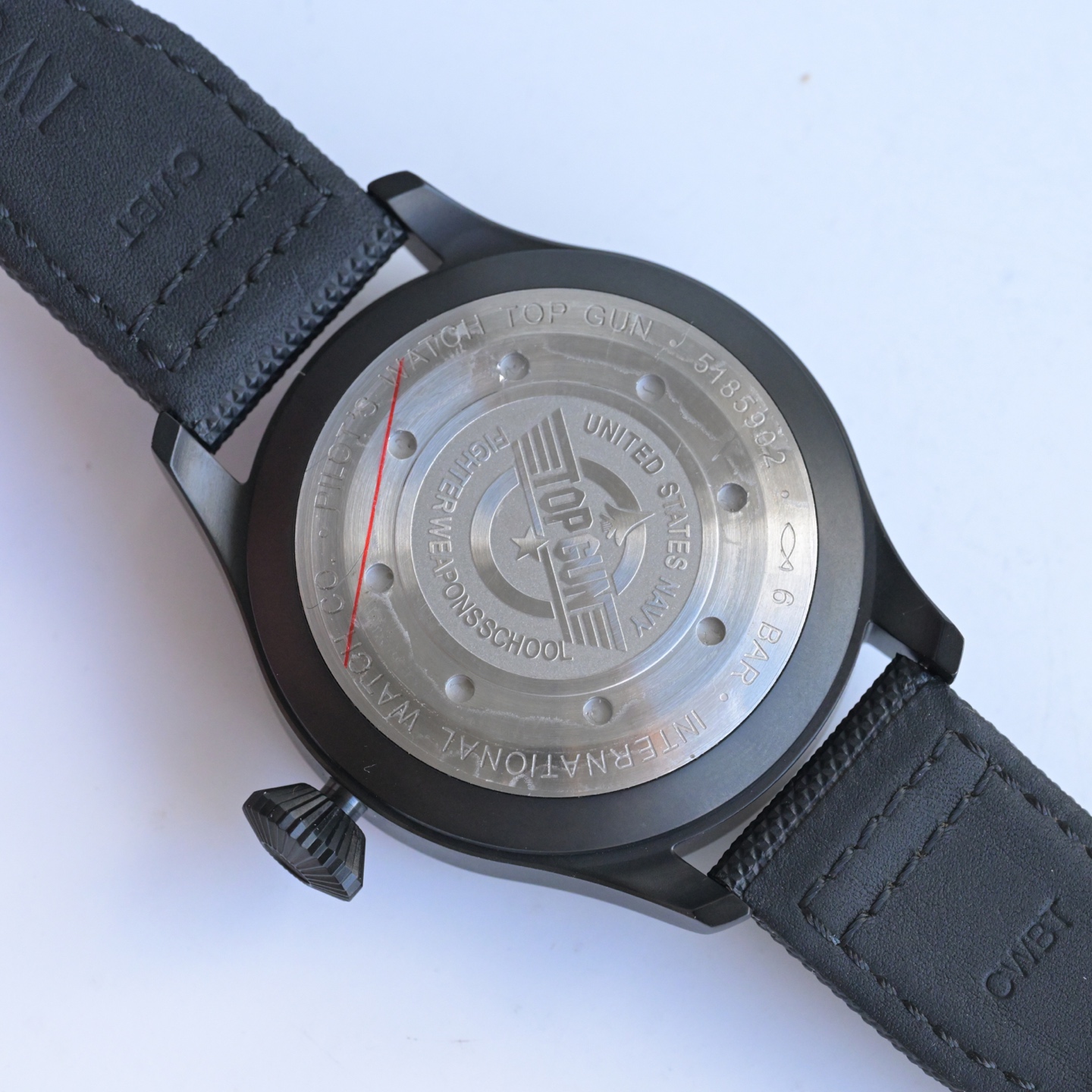 IWC インターナショナル・ウォッチ・カンパニー メンズ腕時計 ブラック - 画像 9