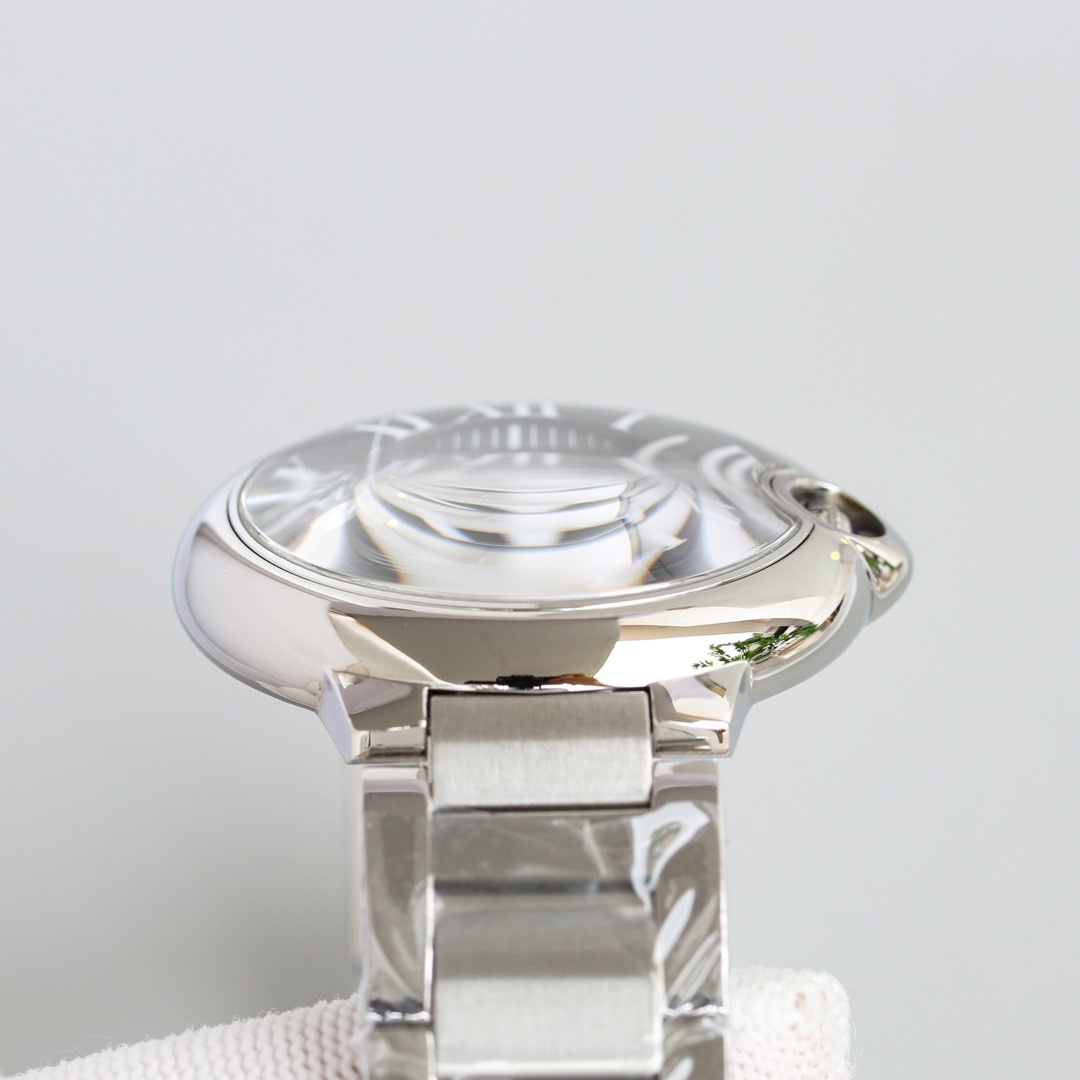 CARTIER カルティエ バルラン シリーズ 腕時計 メンズ 42mm ブラック - 画像 7