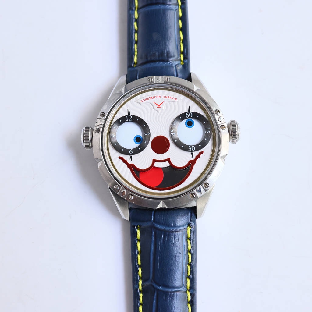 KONSTANTIN CHAYKIN コンスタントインチャイキン 腕時計 ロシア小丑 白/黒 2色展開 - 画像 4