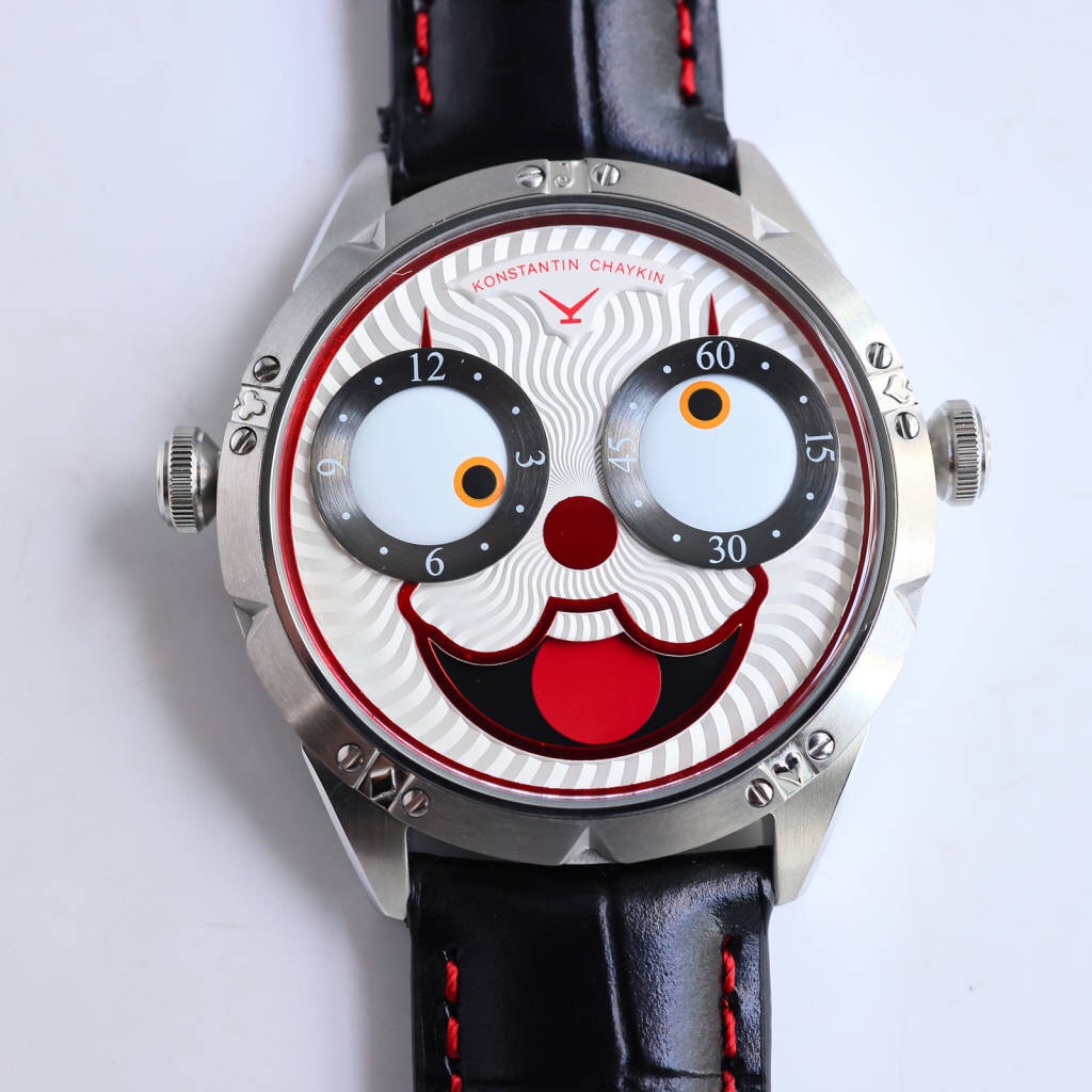KONSTANTIN CHAYKIN コンスタントインチェイキン メンズ腕時計 ロシアの小丑 白殻 600 黒殻 650 全2色 - 画像 3