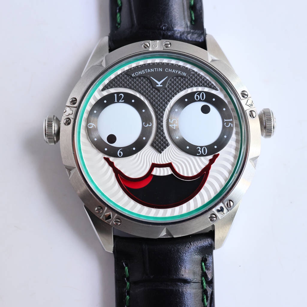 KONSTANTIN CHAYKIN コンスタントインチェイキン メンズ腕時計 ロシアの小丑 白殻 600 黒殻 650 全2色 - 画像 4