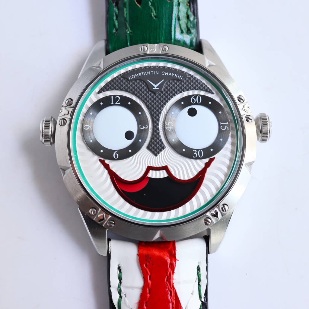 KONSTANTIN CHAYKIN コンスタントインチェイキン メンズ腕時計 ロシアの小丑 白殻 600 黒殻 650 全2色 - 画像 5