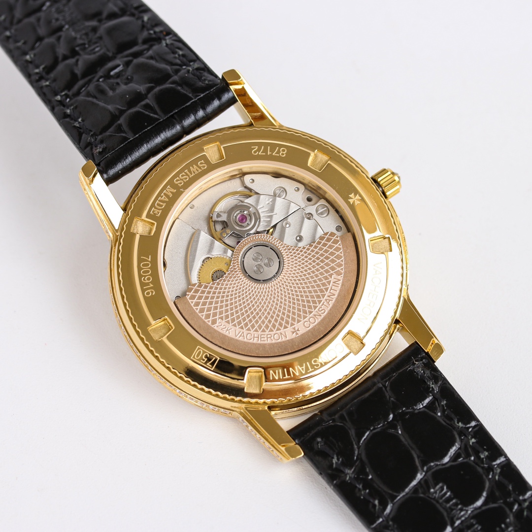 VACHERON CONSTANTIN ヴァシュロンコンスタンタン 腕時計 満天星 シルバー 1350 - 画像 9
