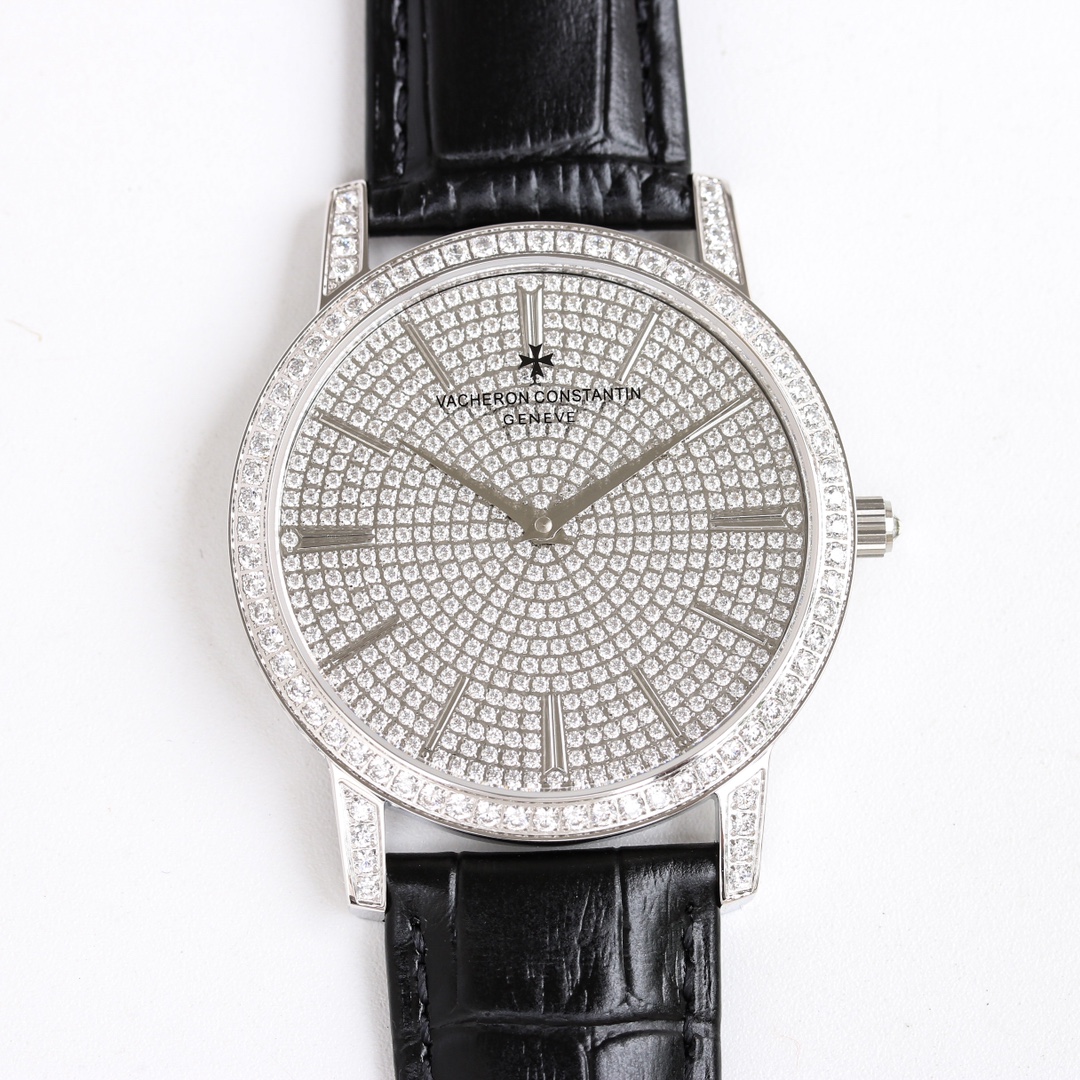 VACHERON CONSTANTIN ヴァシュロン・コンスタンタン 腕時計 満天星 ダイヤモンド ブラック - 画像 3