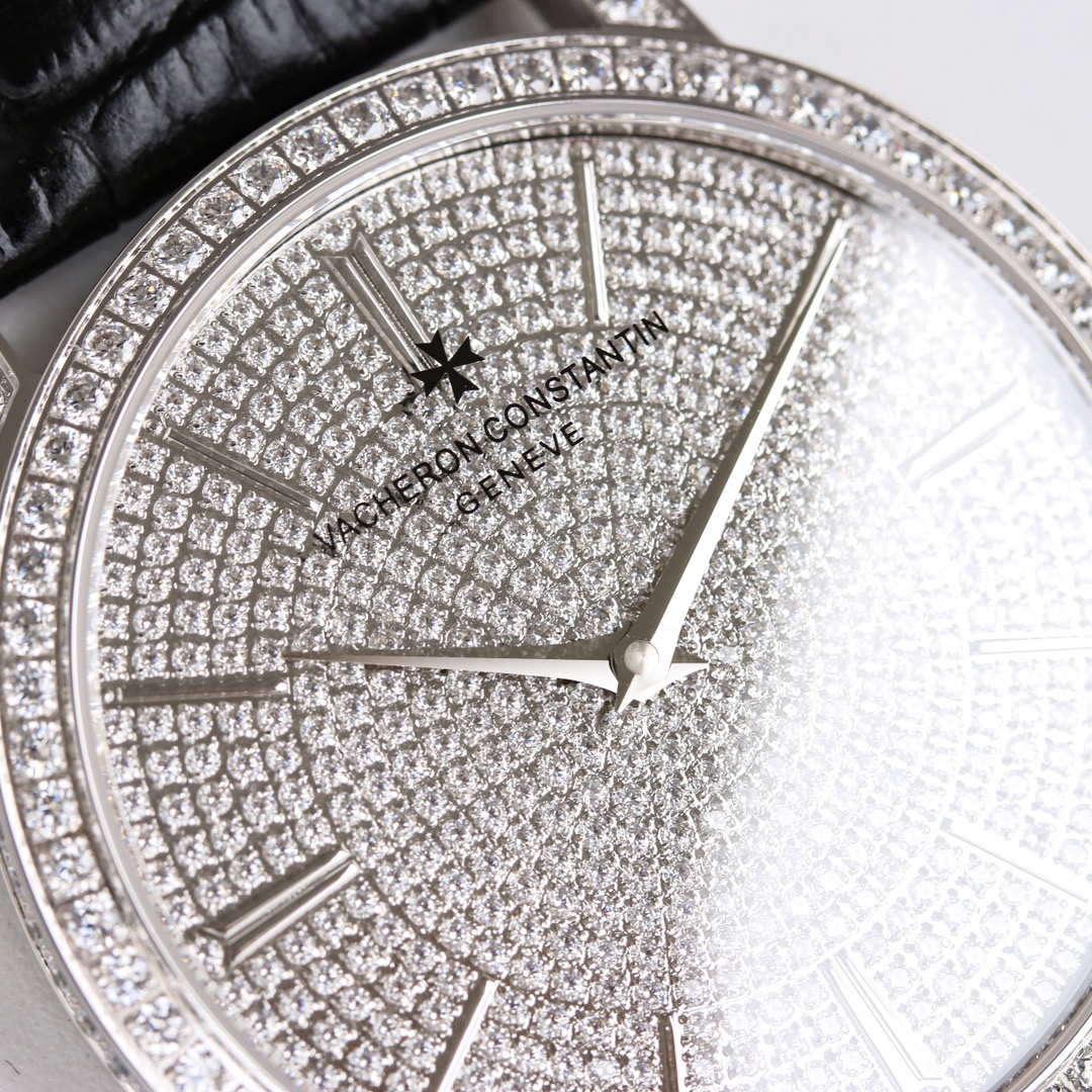 VACHERON CONSTANTIN ヴァシュロン・コンスタンタン 腕時計 満天星 ダイヤモンド ブラック - 画像 6