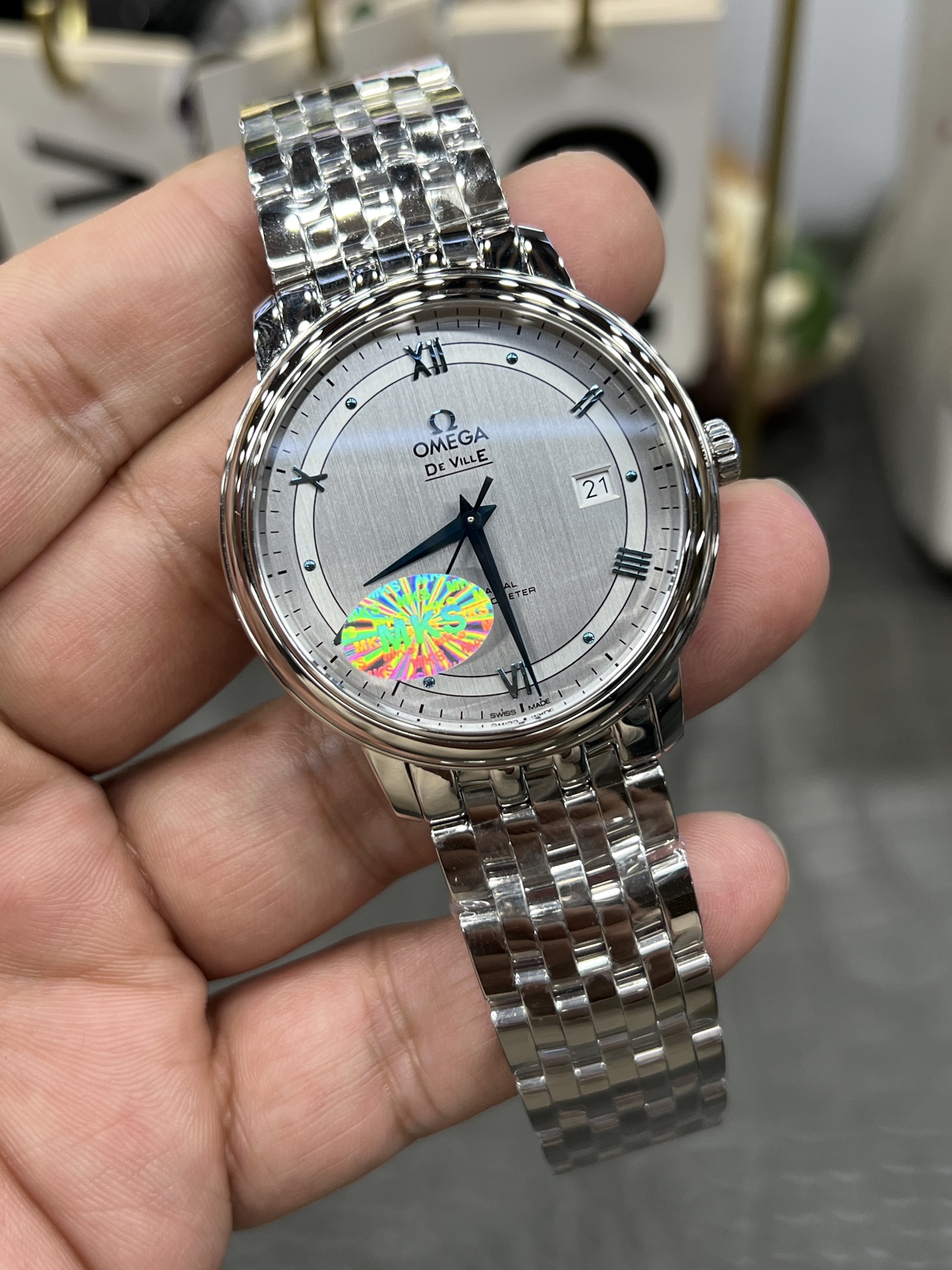 OMEGA オメガ 腕時計 デビル オートマチック 39.5mm シルバー - 画像 2