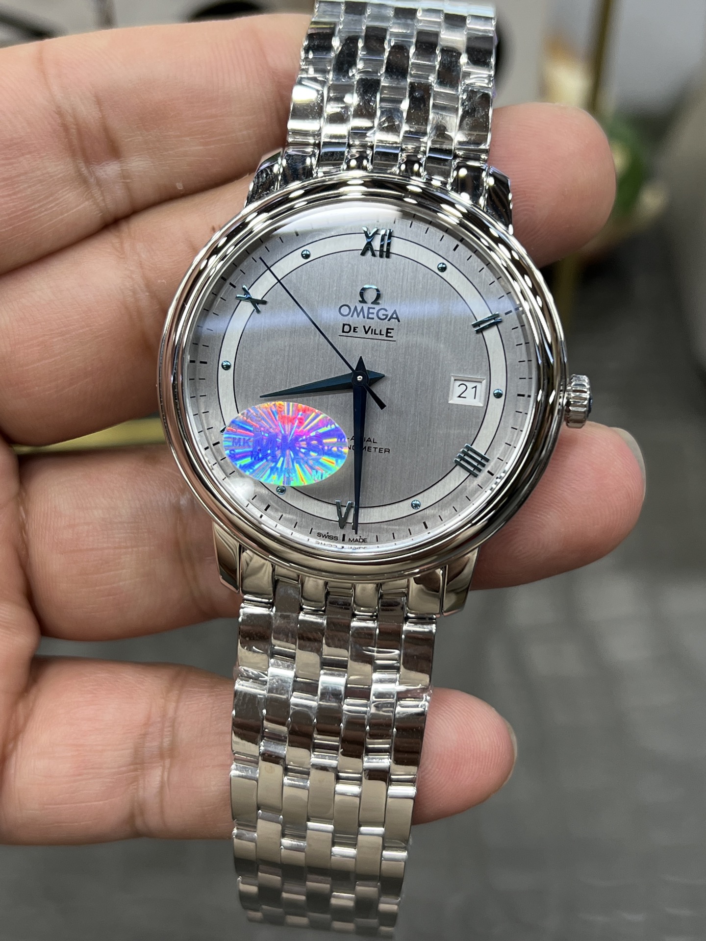 OMEGA オメガ 腕時計 デビル オートマチック 39.5mm シルバー - 画像 4