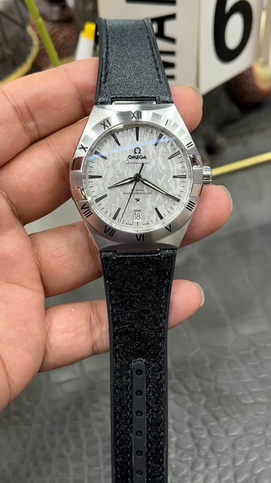 OMEGA オメガ セブンティーン タイプ 41mm ステンレススチール ブラック