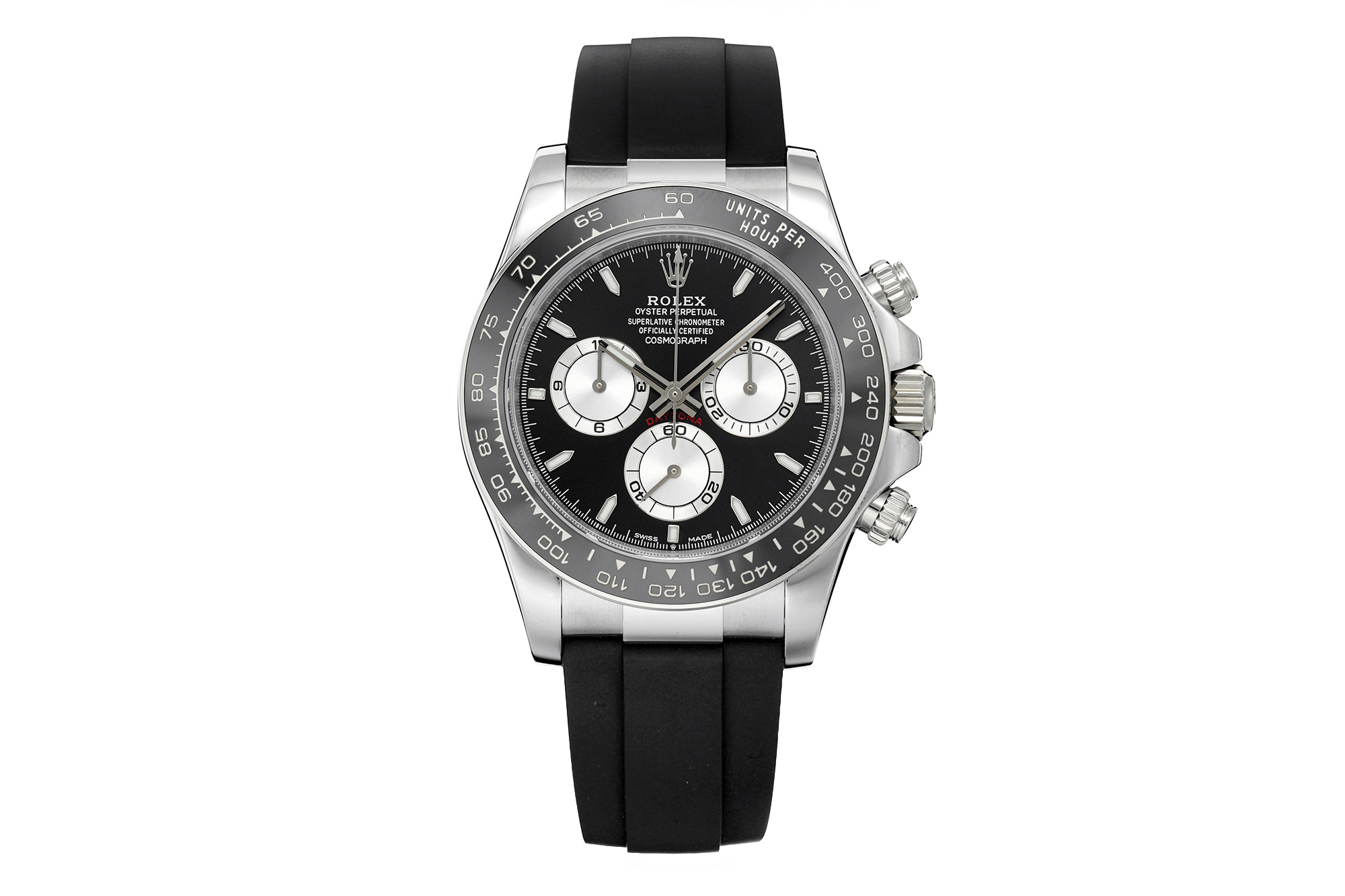 ROLEX ロレックス デイトナ 腕時計 メンズ 自動巻き 41mm ブラック シルバー - 画像 1