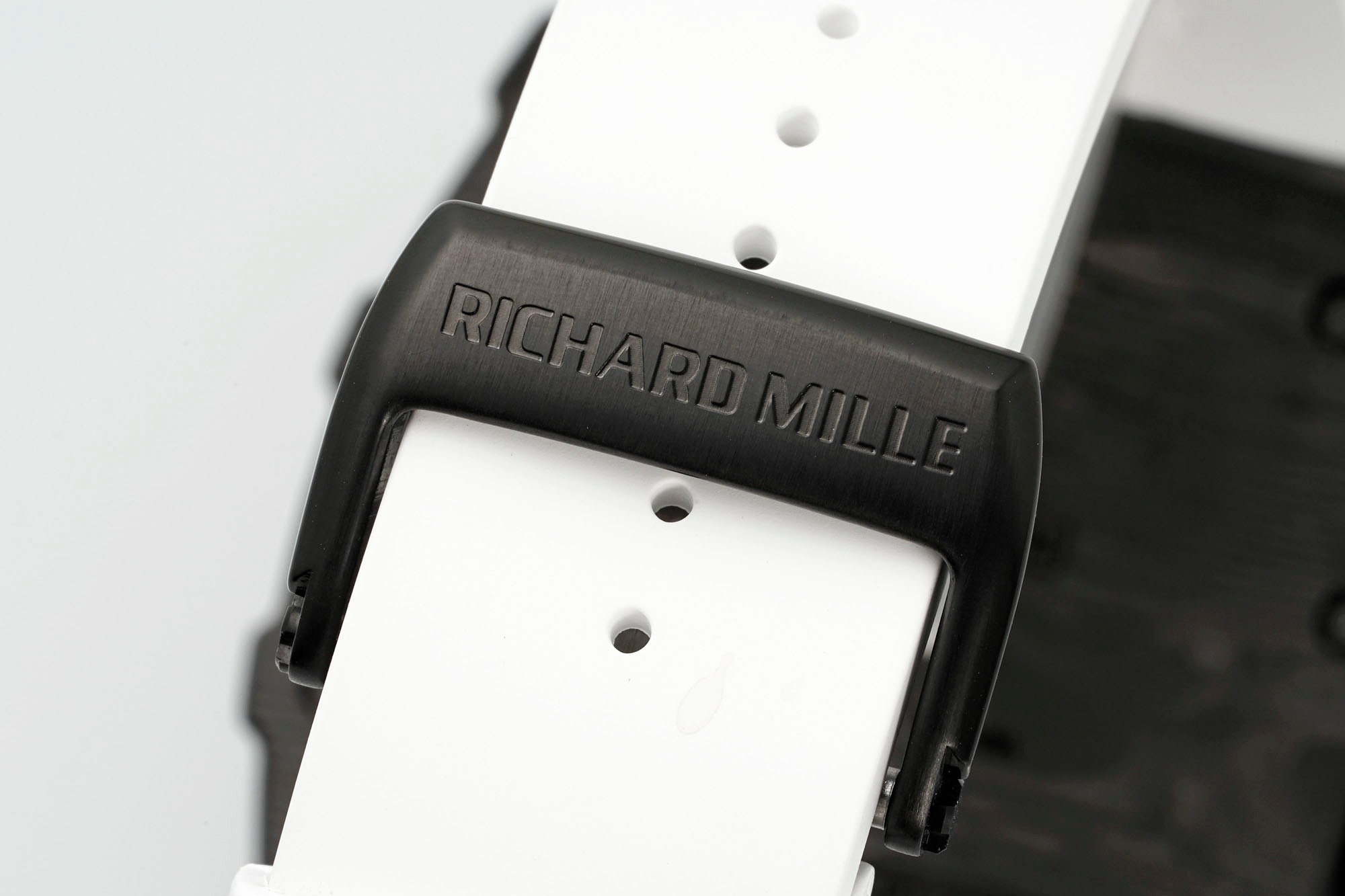 RICHARD MILLE リチャードミラー 腕時計 メンズ 自動巻き 軽量 ブラック ホワイト - 画像 9