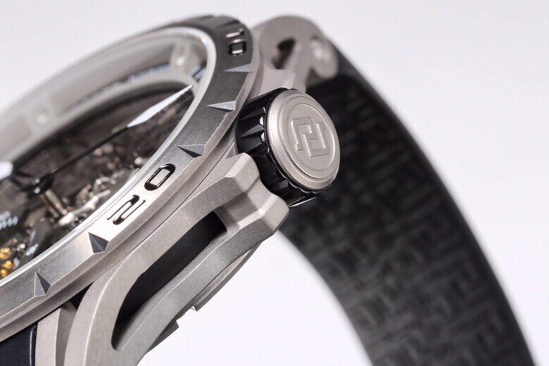 ROGER DUBUIS ロジェデュビュー 腕時計 メンズ 一體陀飛輪 メカニカル 45mm ブラック - 画像 5