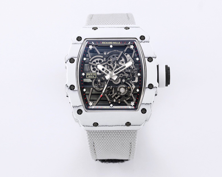 RICHARD MILLE リチャードミル 腕時計 メンズ 自動巻き マットホワイト 全1色