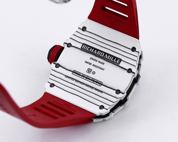 RICHARD MILLE リチャードミル 腕時計 メンズ メカニカル 軽量 カーボン レッド - 画像 6