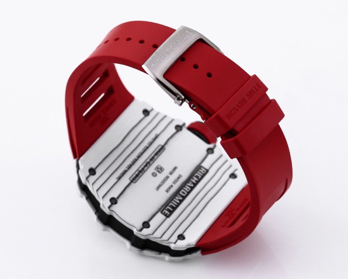 RICHARD MILLE リチャードミル 腕時計 メンズ メカニカル 軽量 カーボン レッド - 画像 7