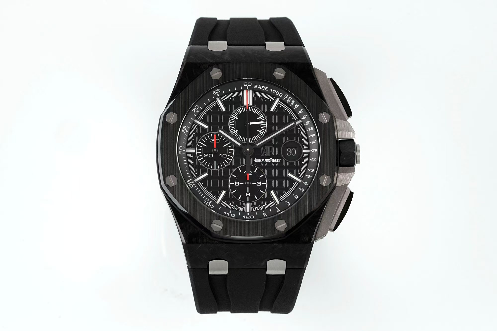 AUDEMARS PIGUET オーデマピゲ メンズ 腕時計 ロイヤルオーク オフショア クロノグラフ 26400 ブラック - 画像 1