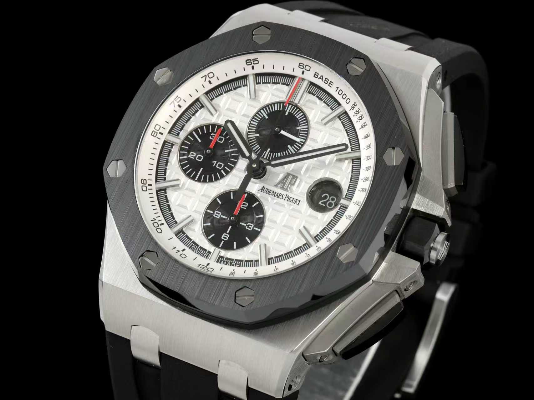 AUDEMARS PIGUET オーデマピゲ ロ オーク オフショア 腕時計 メンズ 自動巻き 42mm ブラック - 画像 3