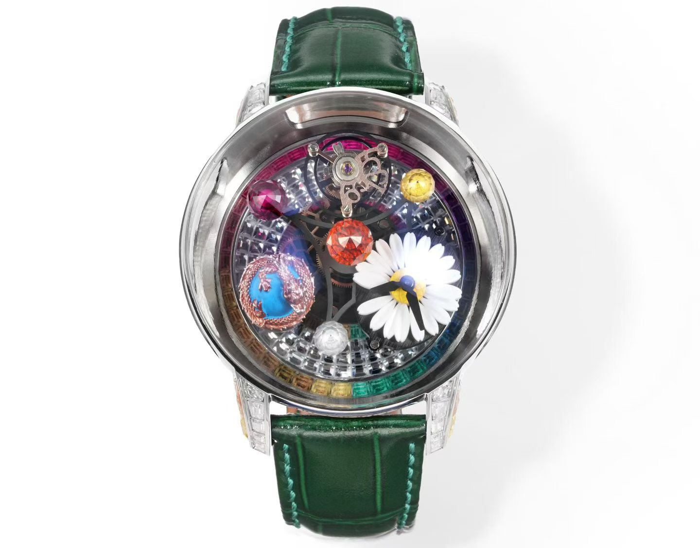 JACOB&CO ジェイコブ ウォッチ メンズ ダイヤル フライト ヴァイブレーション ダイヤル グリーン