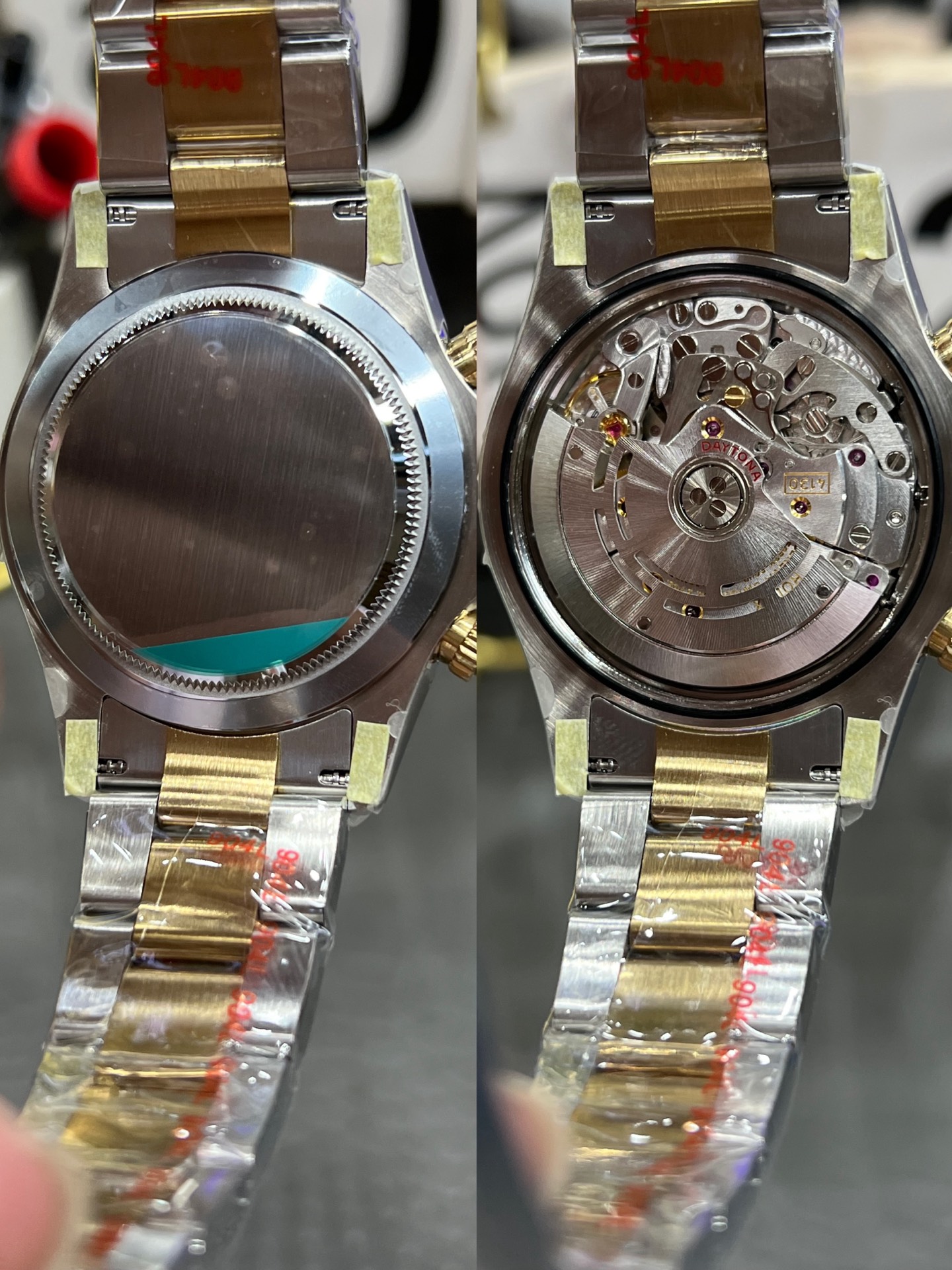 ROLEX ロレックス デイトナ 腕時計 メンズ 自動巻き 機械式 40mm ステンレススチール ローズゴールド ブラック - 画像 7