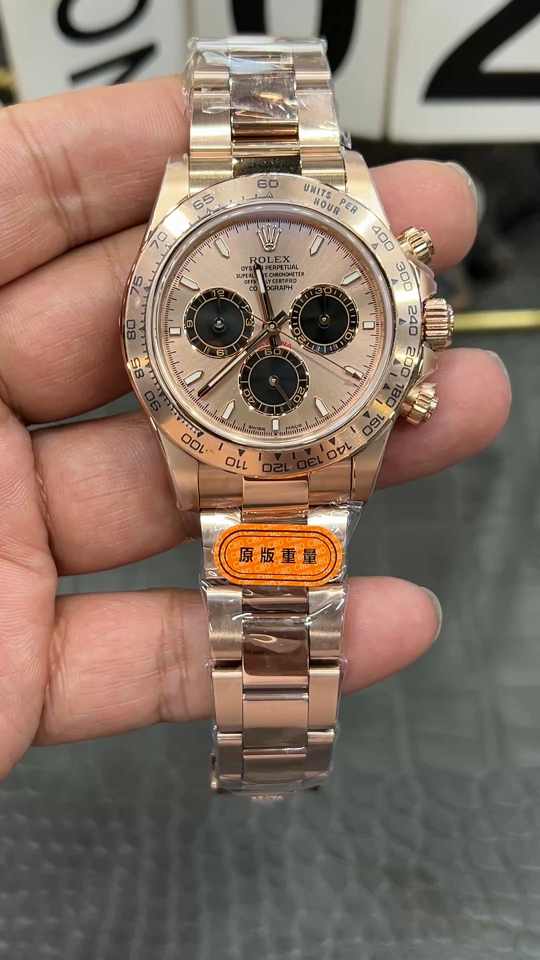 ROLEX ロレックス ディートナ 腕時計 メンズ 自動巻き 機械式 40mm ローズゴールド ステンレススチール シルバー - 画像 1