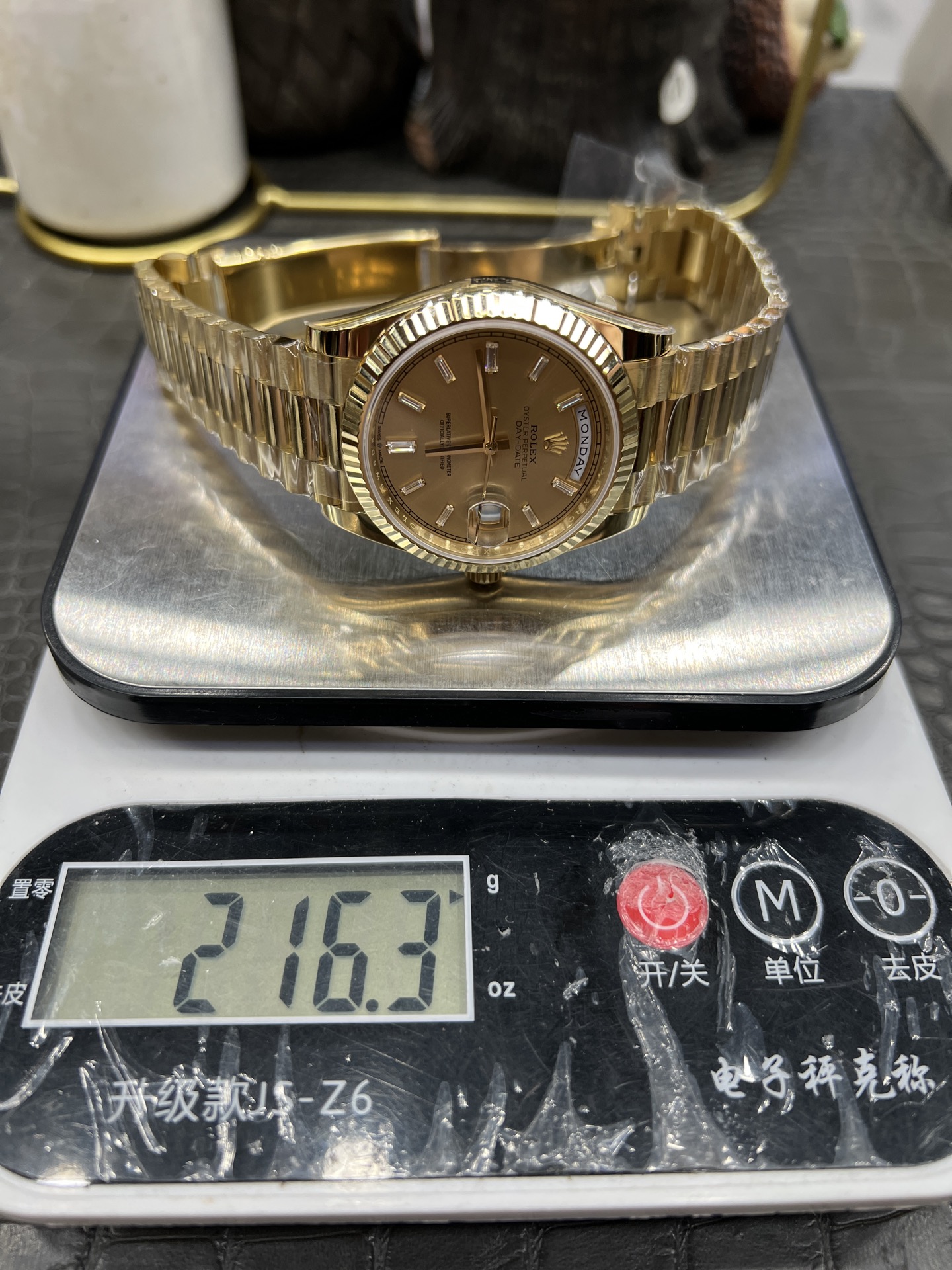 ROLEX ロレックス デイデイト 腕時計 メンズ 自動巻き 機械式 40mm ヨットマスター ゴールド - 画像 9