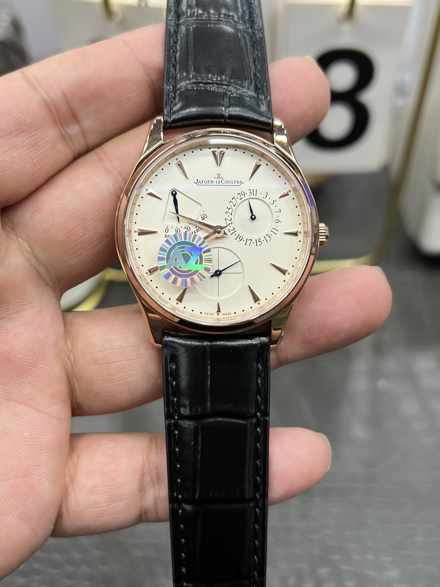 AZ ジェイコブ 腕時計 メンズ 自動巻き 超薄型 39mm ブラック