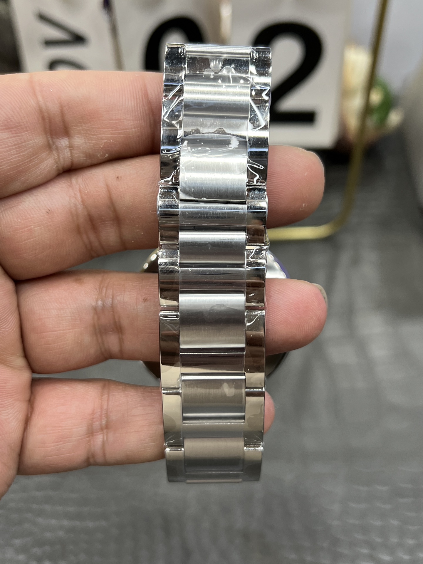 AF カルティエ ブルーバルーン 腕時計 メンズ 自動巻き 42mm ステンレススチール ホワイト ブラック - 画像 4