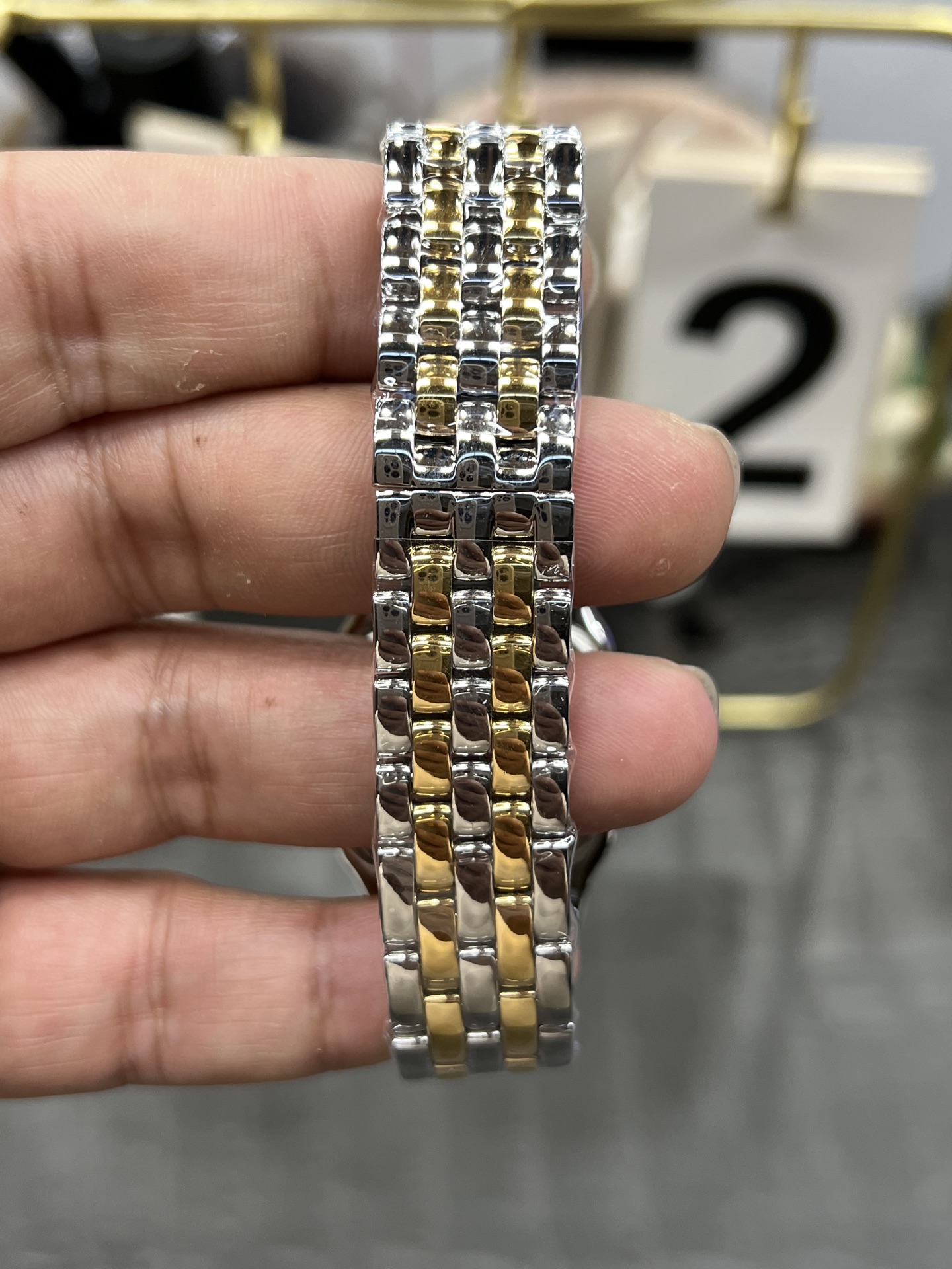 Cartier カルティエ パンテール 腕時計 レディース ロレックス風 ミニサイズ シルバー&ゴールド - 画像 9