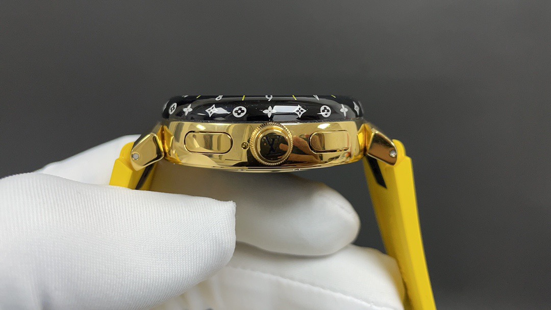 LOUIS VUITTON ルイヴィトン スマートウォッチ 360度無死角 30m防水 ヨロコビ 色展開 - 画像 6