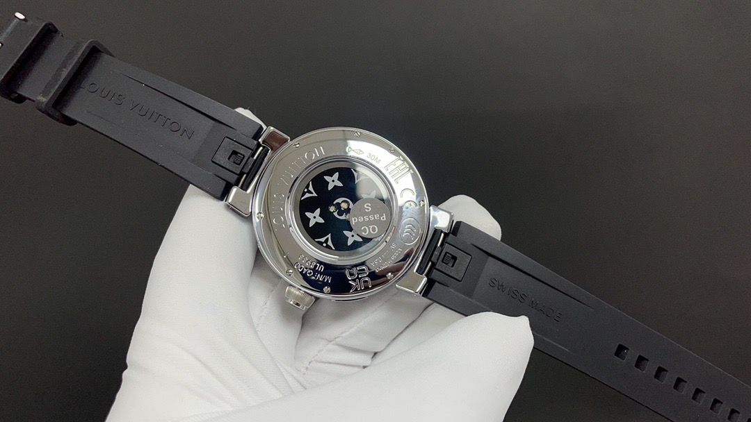 LV ルイヴィトン 時計 スマートウォッチ 1.2インチ AMOLED 44mm ブラック - 画像 7