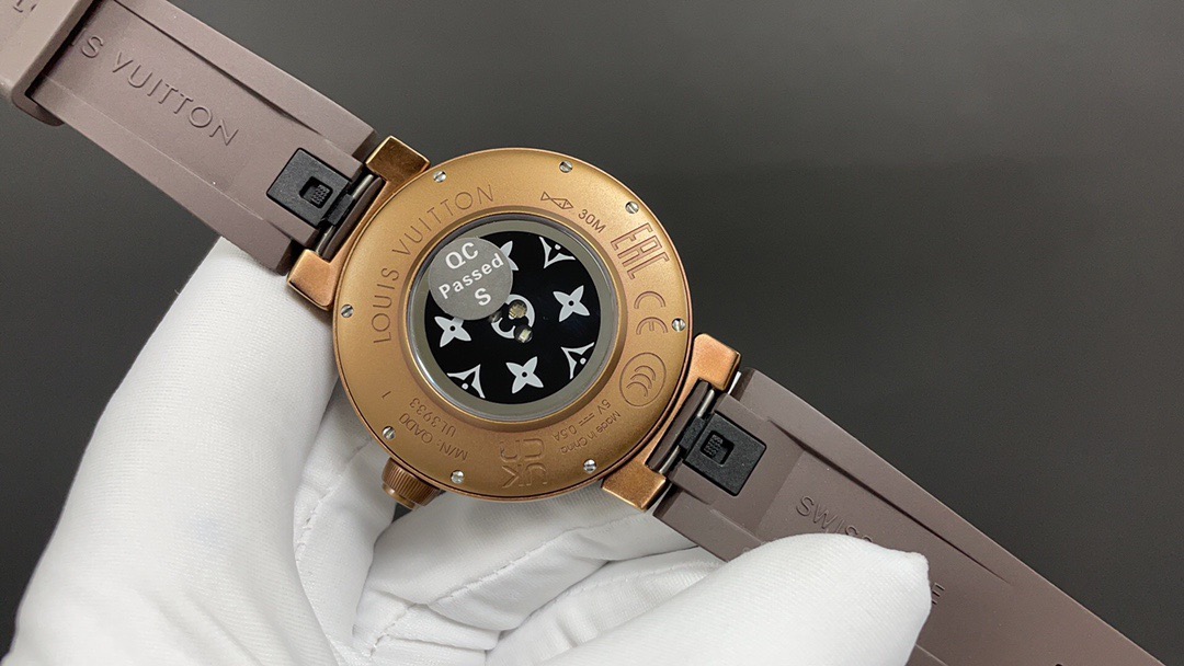 LOUIS VUITTON ルイヴィトン 時計 メンズ 1:1精密モデル 耐衝撃 ブラック - 画像 8