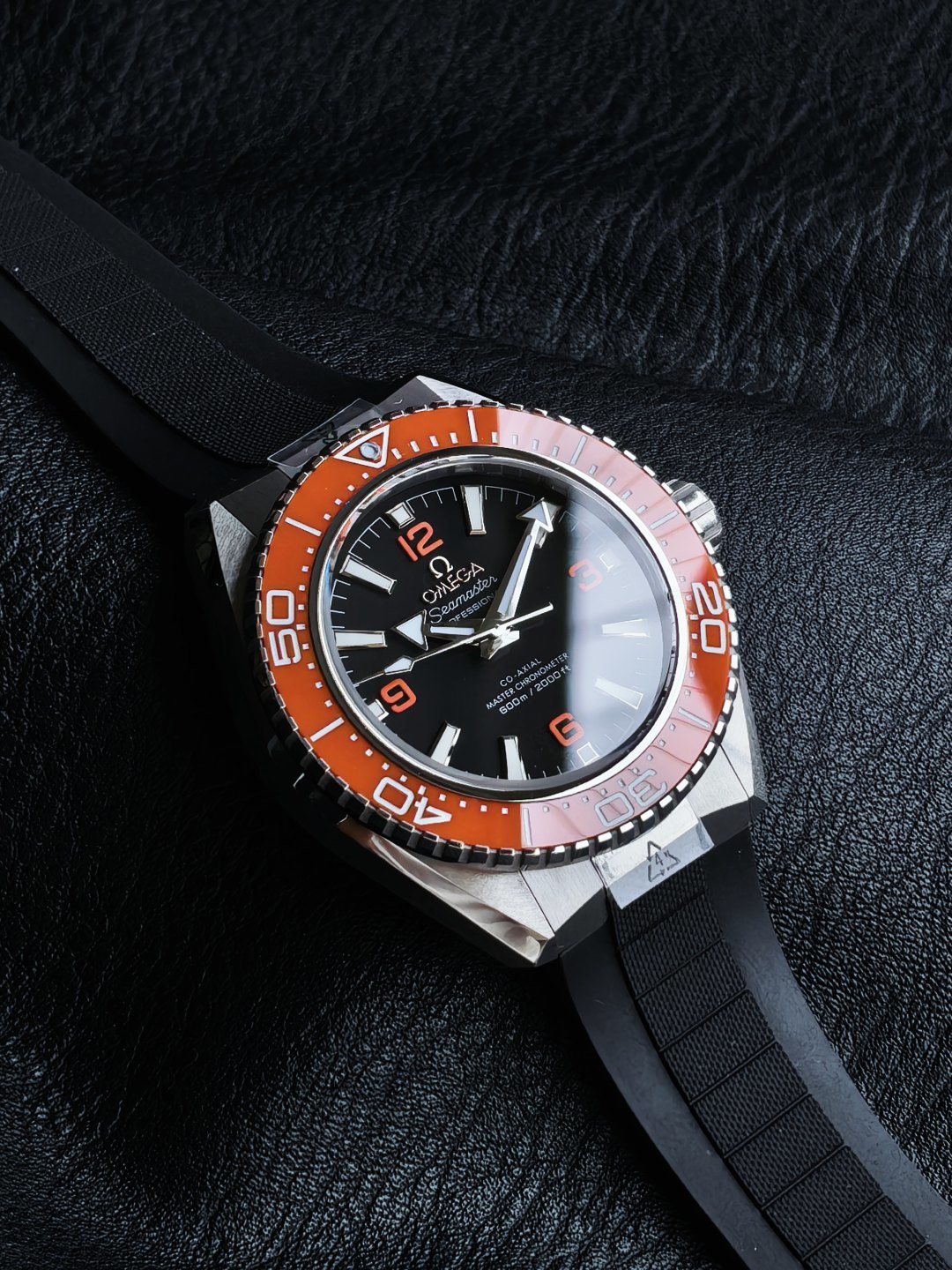 OMEGA オメガ シーマスター 腕時計 メンズ 自動巻き 機械式 42mm オレンジ ブラック - 画像 6