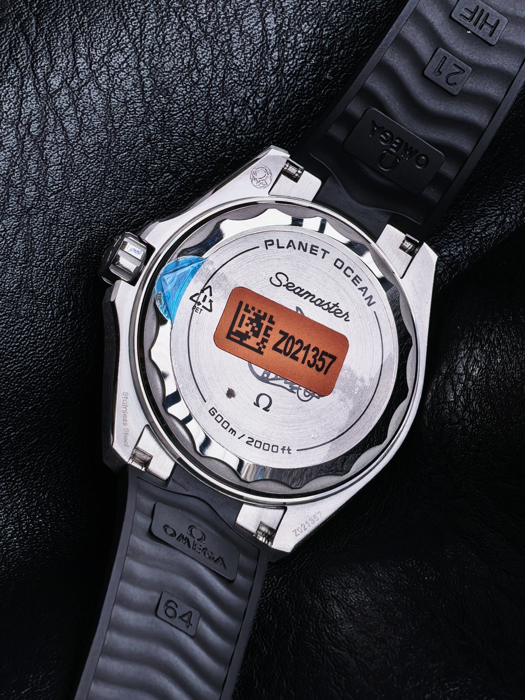 OMEGA オメガ シーマスター 腕時計 メンズ 自動巻き 機械式 42mm オレンジ ブラック - 画像 9