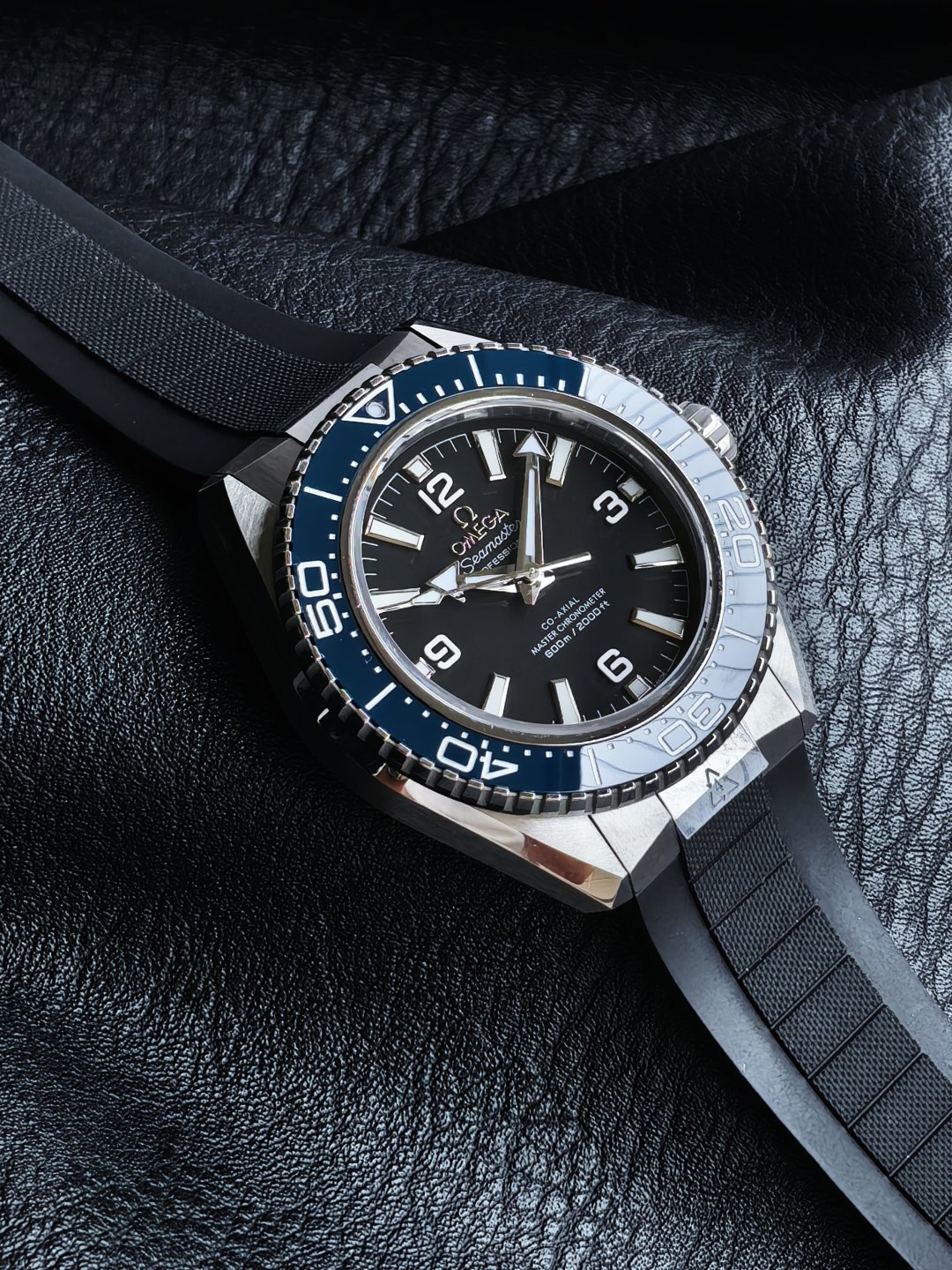OMEGA オメガ シーマスター 腕時計 メンズ 自動巻き 機械式 42mm ブルーベゼル ブラック - 画像 6