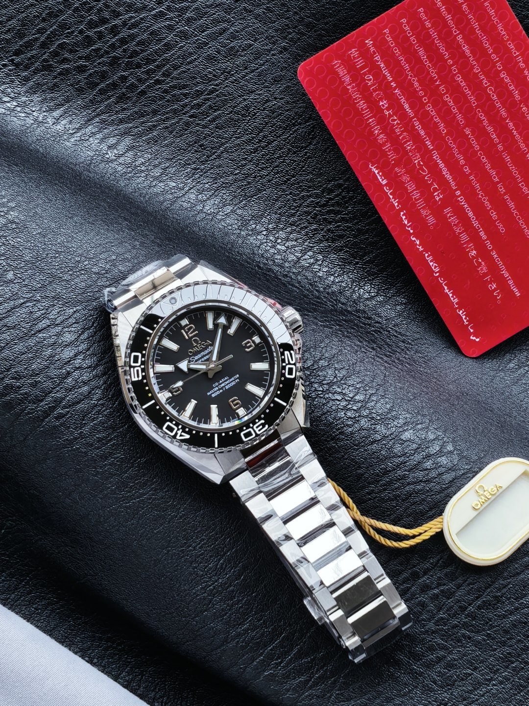 OMEGA オメガ シーマスター 腕時計 メンズ 自動巻き 機械式 42mm ブラック ブラック - 画像 5