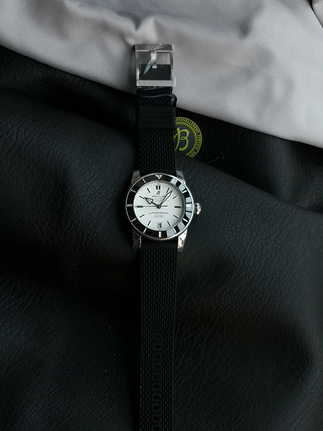 BREITLING ブライトリング スーパーオーシャン 腕時計 メンズ 自動巻き 機械式 200m防水 ブラック