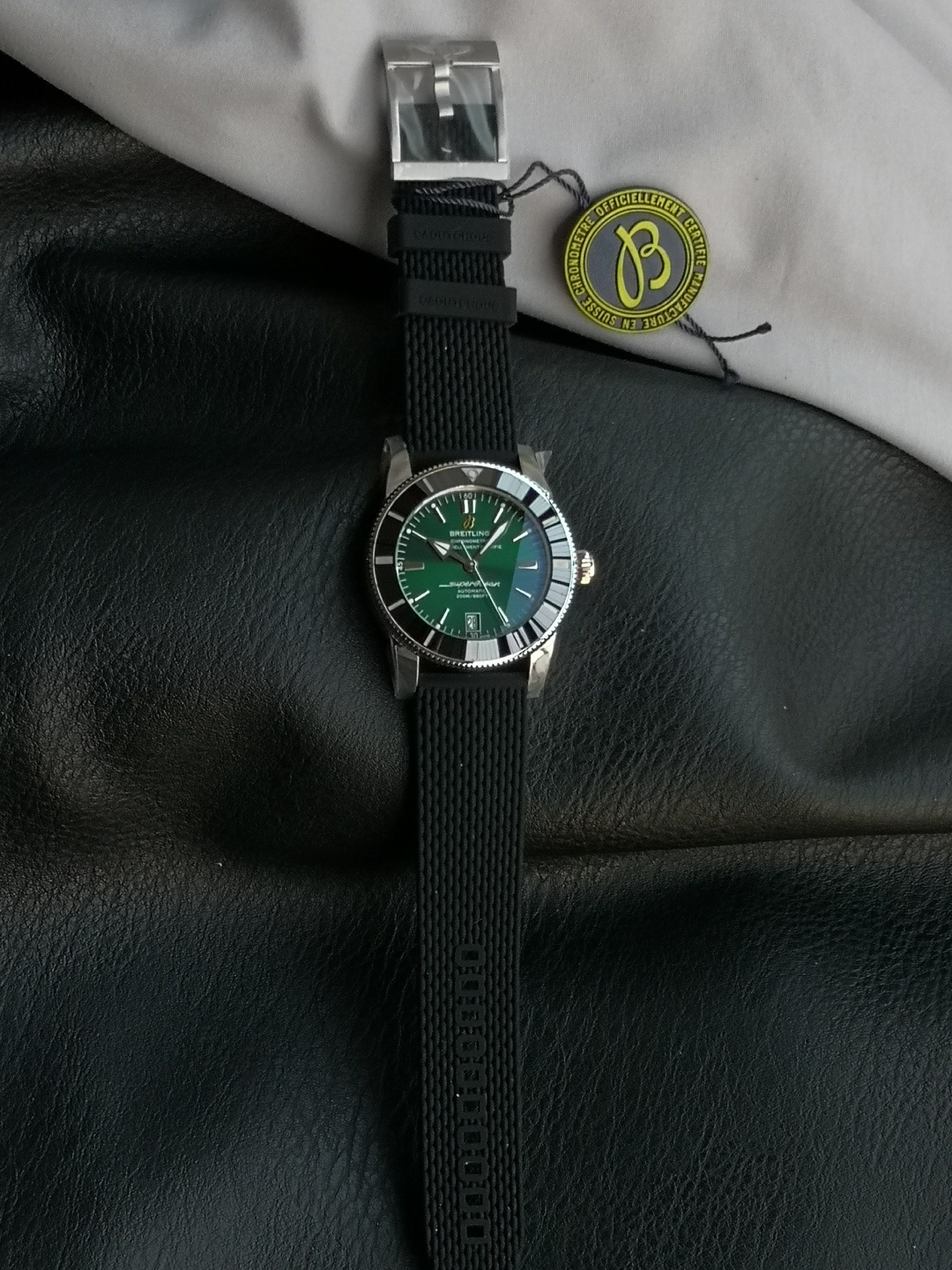 BREITLING ブライトリング スーパーオーシャン 腕時計 メンズ 自動巻き 耐衝撃 グリーン