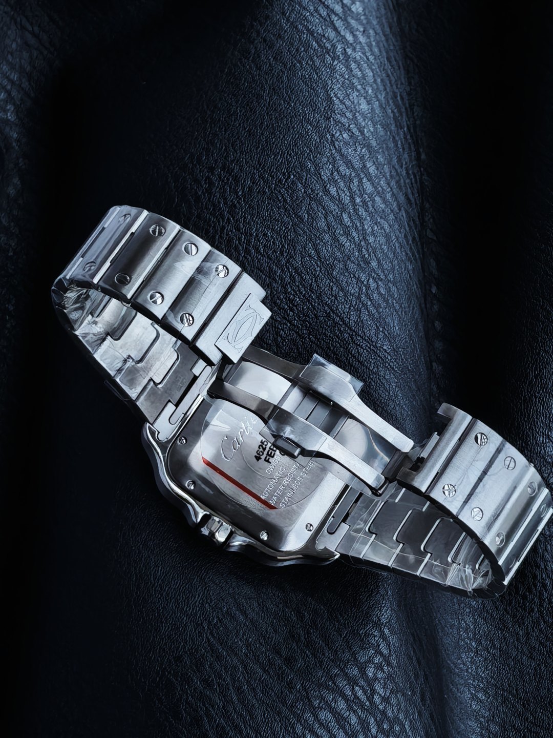 CARTIER カルティエ サンダース 腕時計 メンズ 自動巻き 44mm ケース ブラック - 画像 8