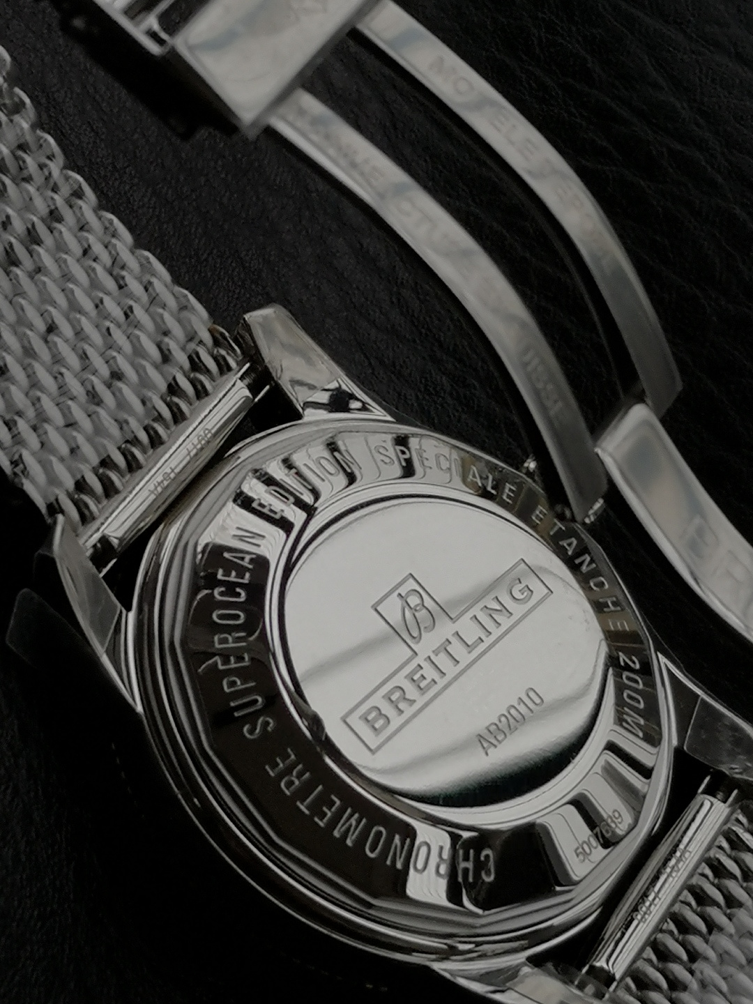 BREITLING ブライトリング スーパーオーシャン 腕時計 メンズ 自動巻き オートマチック ブルー - 画像 9