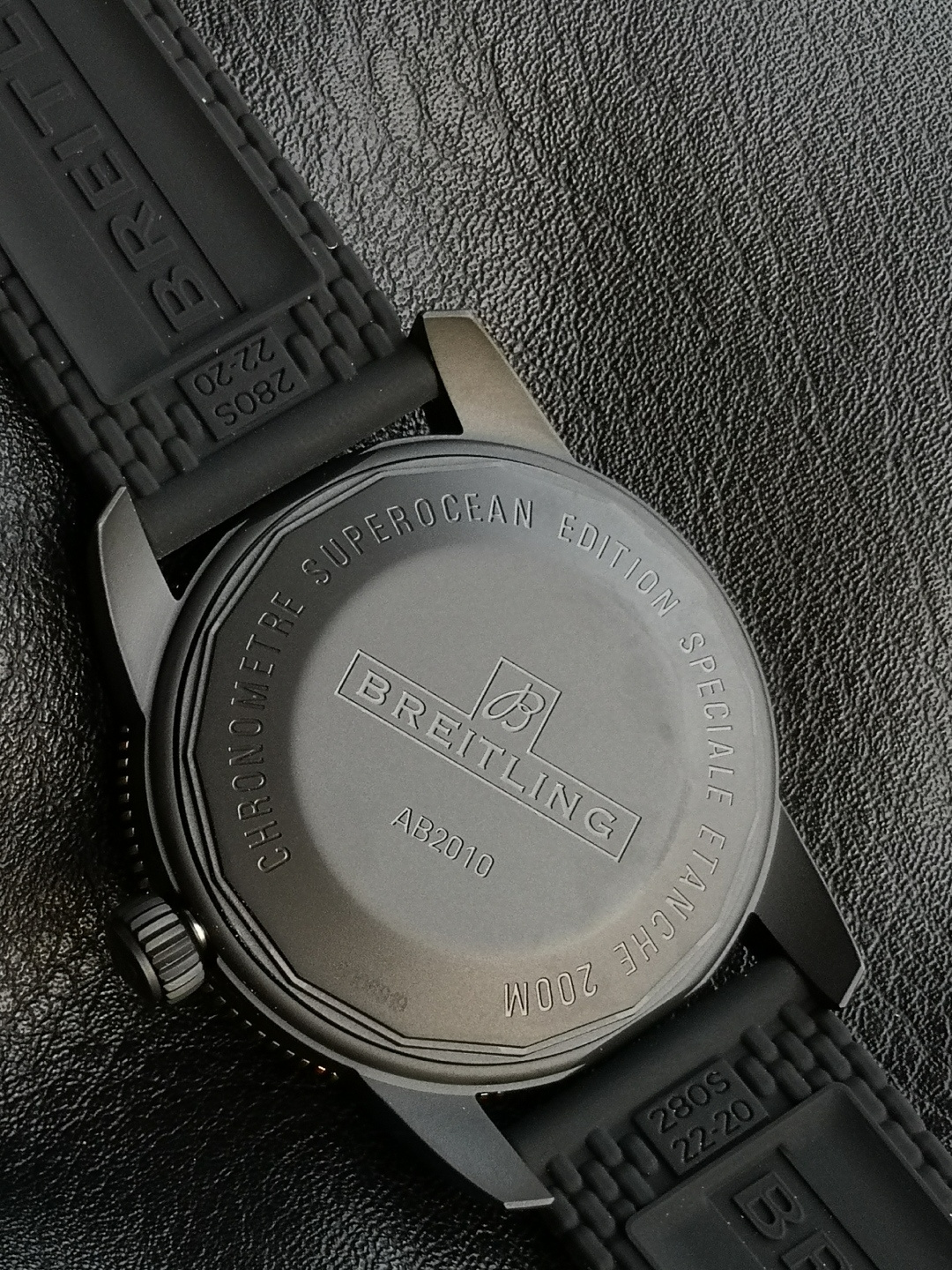 BREITLING ブライトリング スーパーオーシャン 腕時計 メンズ 自動巻き 機械式 42mm ブラック ブラック - 画像 9