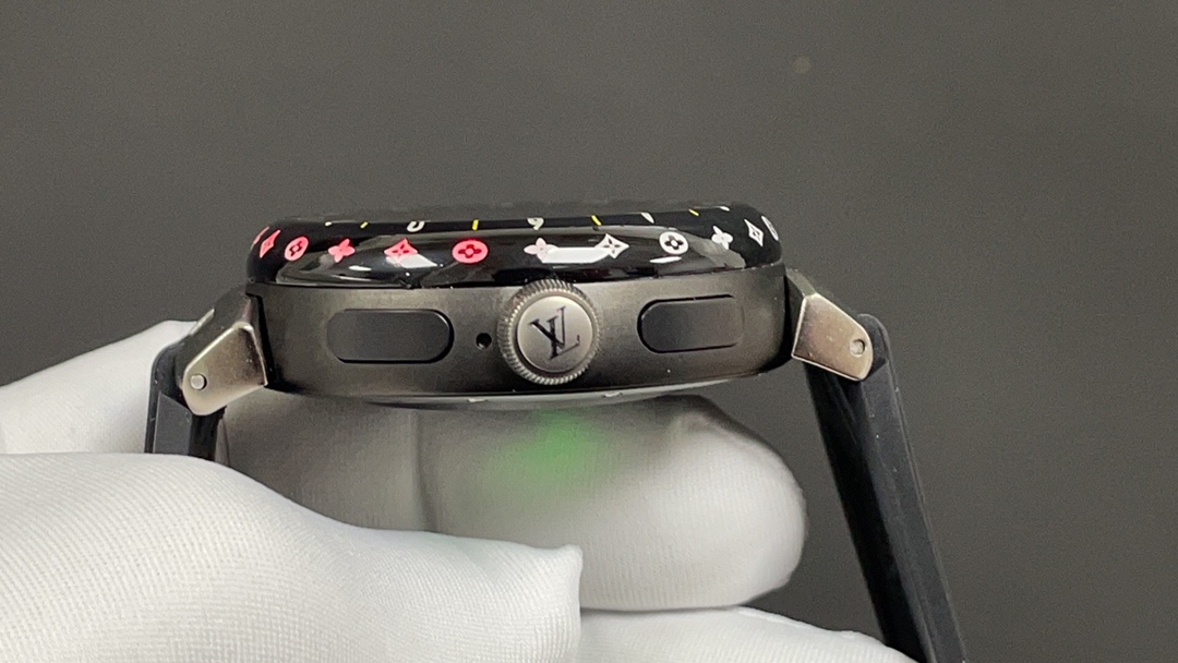 LV ルイ・ヴィトン スマートウォッチ メンズ 1.2インチAMOLED 360度無死角 全1色 - 画像 6