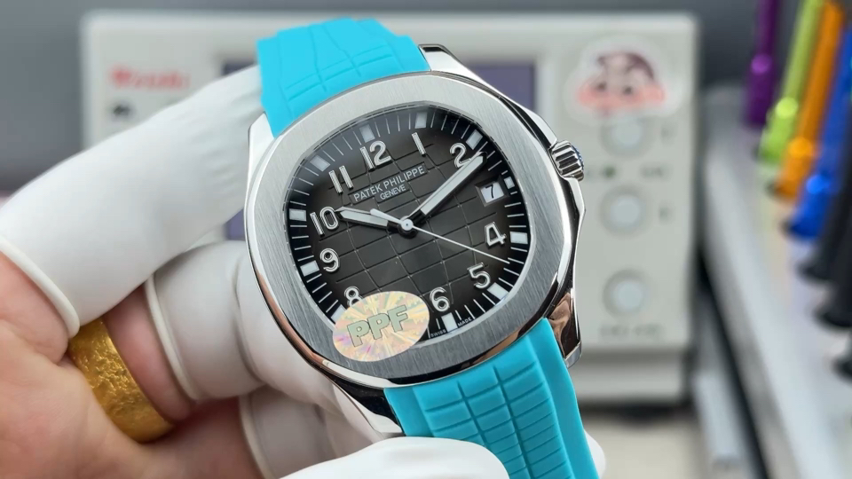 PATEK PHILIPPE パテックフィリップ メンズ 腕時計 自動巻き 324一体機芯 ブルー - 画像 1
