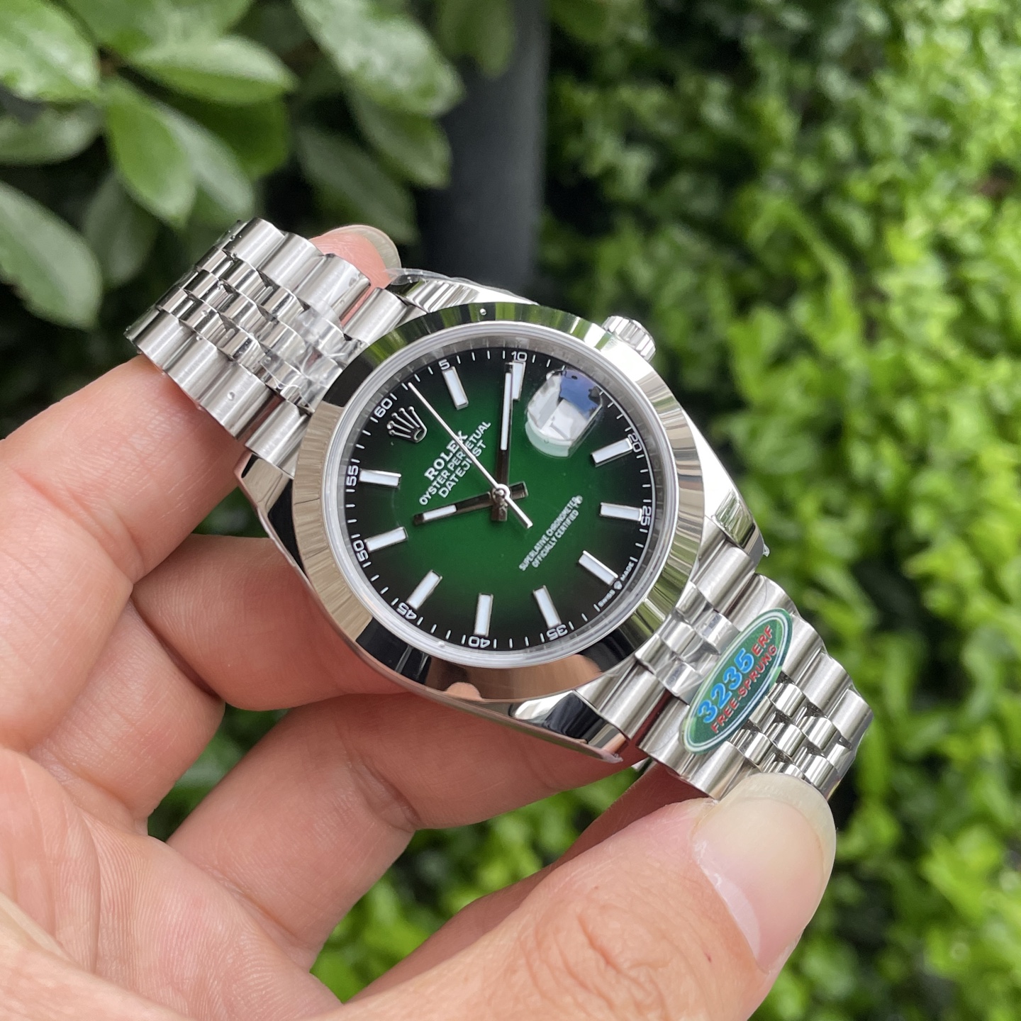 ROLEX ロレックス 日本製自動巻き 時計 メンズ 41mm 重厚感 ブラック レッド - 画像 3