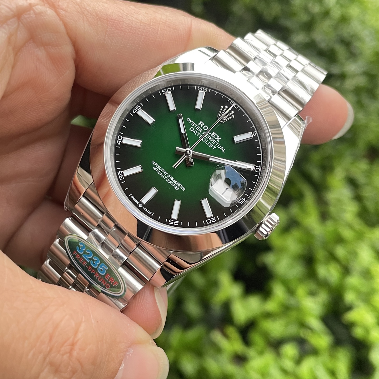 ROLEX ロレックス 日本製自動巻き 時計 メンズ 41mm 重厚感 ブラック レッド - 画像 5