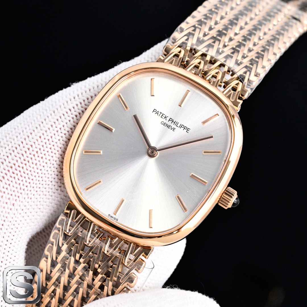 PATEK PHILIPPE パテックフィリップ 腕時計 レディース 自動巻き 機械式 ローズゴールド ホワイト - 画像 3